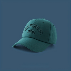 Embroidery Baseball Cap Peaked Cap Duck Tongue Cap For Couple