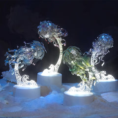 Piececool Cobalt Violet Model Kit 3D Metal Puzzle