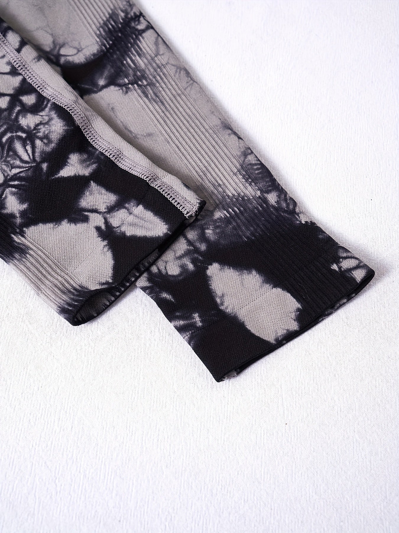 3pcs Tie Dye Seamless High Waisted Workout Leggings Women