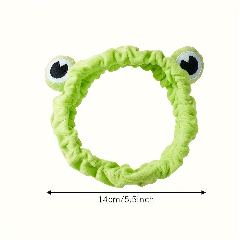 Cute Frog Cartoon Headband for Girls