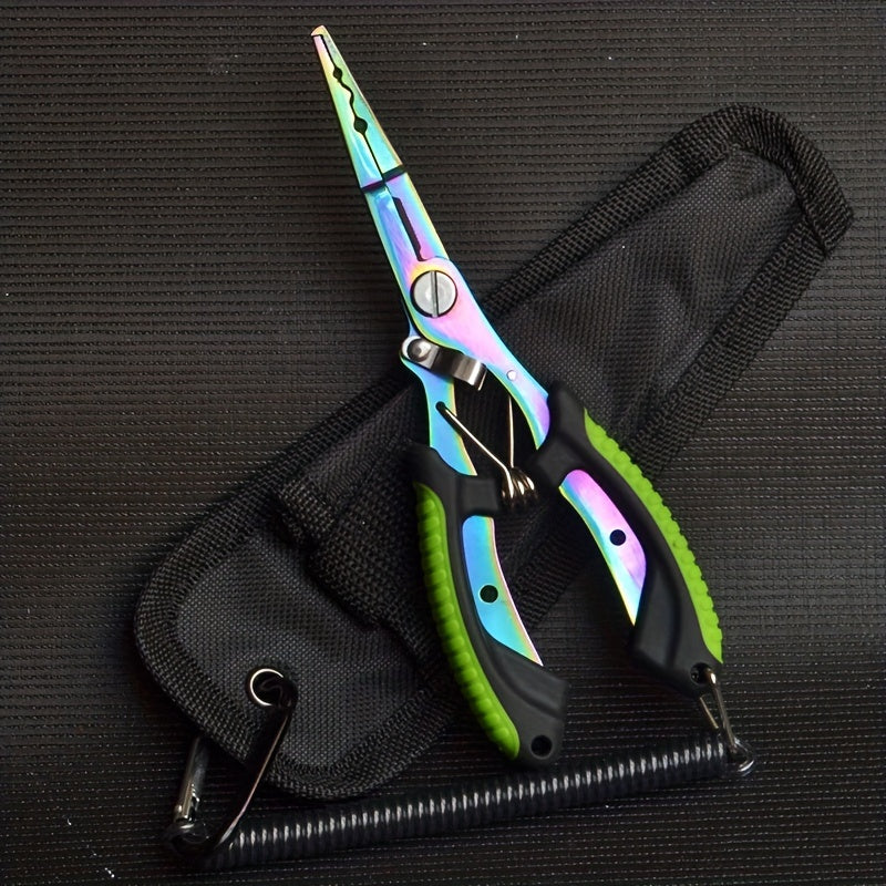 Fishing Pliers & Gripper Stainless Steel Cutters With Sheath