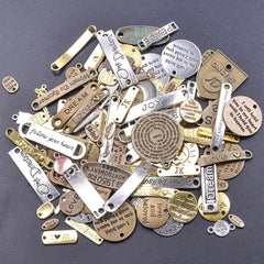 Vintage Zinc Alloy Charms Pendants for Jewelry Accessories