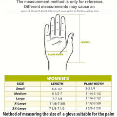 Women's Non Slip Golf Gloves - Breathable Microfiber Cloth for Enhanced Grip