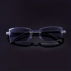 Anti Light Dual Focus Reading Glasses for Reading Books Newspapers