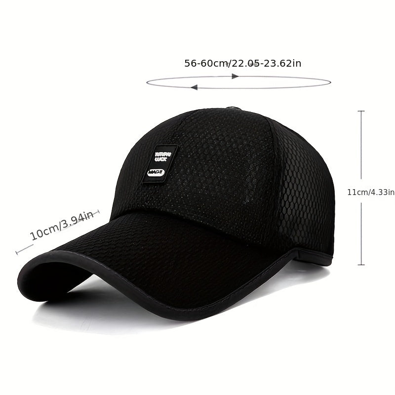 Men's Outdoor Sun Protection Visor Hat Fishing Sun Baseball Cap