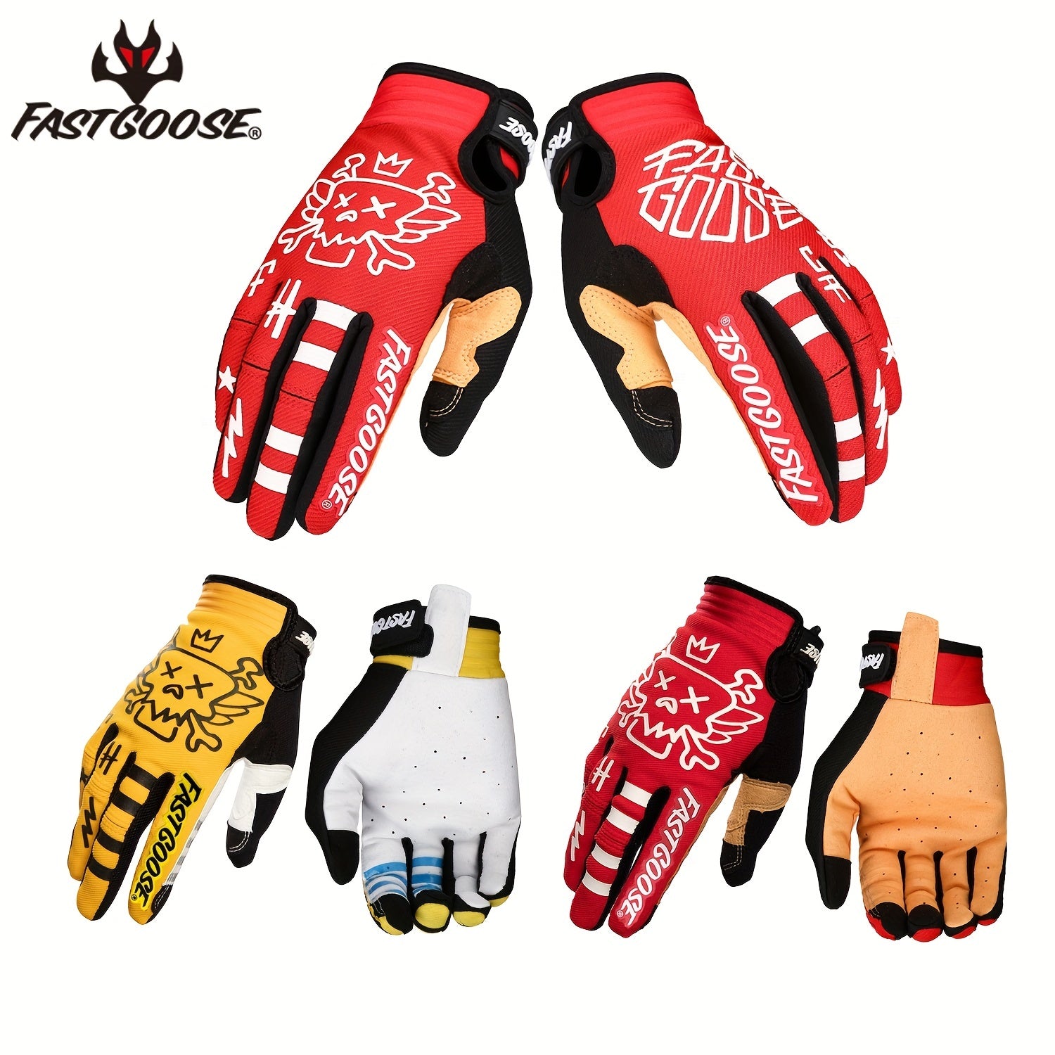 Unisex Motorcycle Gloves Touchscreen Thermal Anti Slip for Cycling & Driving