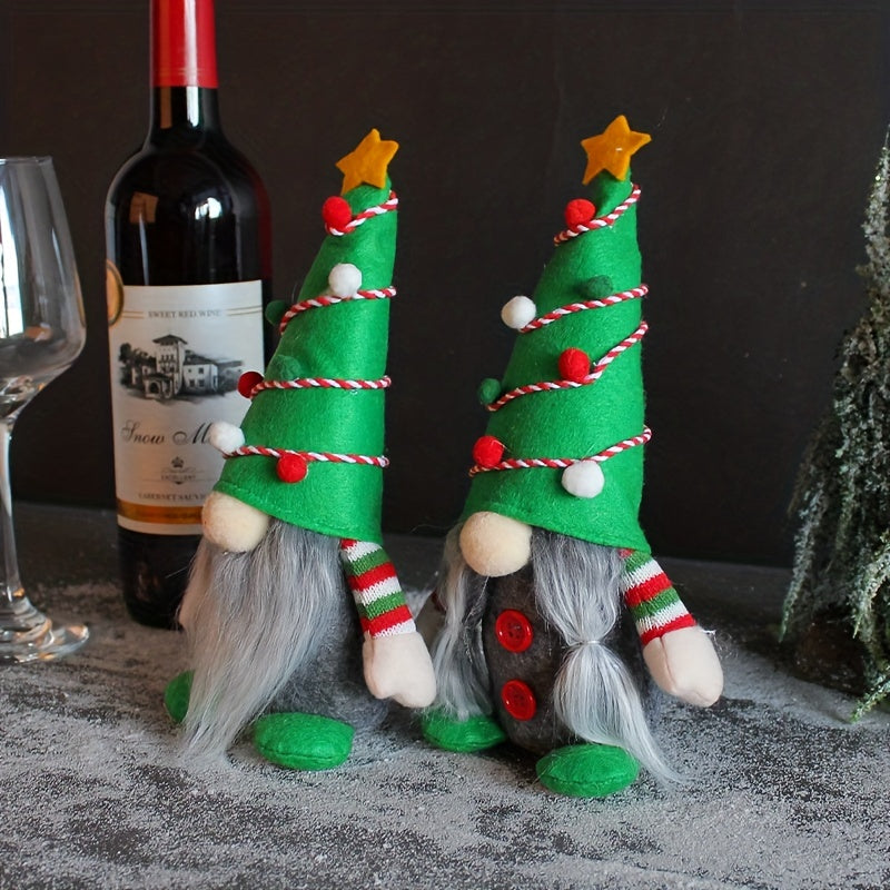 Christmas Tree and Dwarf Plush Doll Set