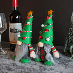 Christmas Tree and Dwarf Plush Doll Set