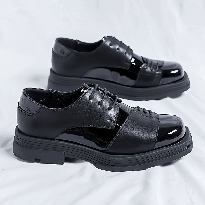 Men's Faux Leather Dress Shoes Non Slip Casual Shoes for Outdoor Activities
