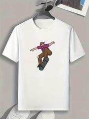 Boy Print Men's Graphic T shirt Casual Comfy Tees For Summer