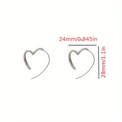 Love Earrings Heart Earrings Great Christmas Thanksgiving Gift
