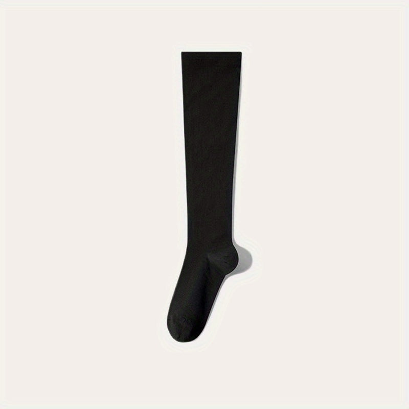 Candy Color Calf Socks for Cycling Running Women