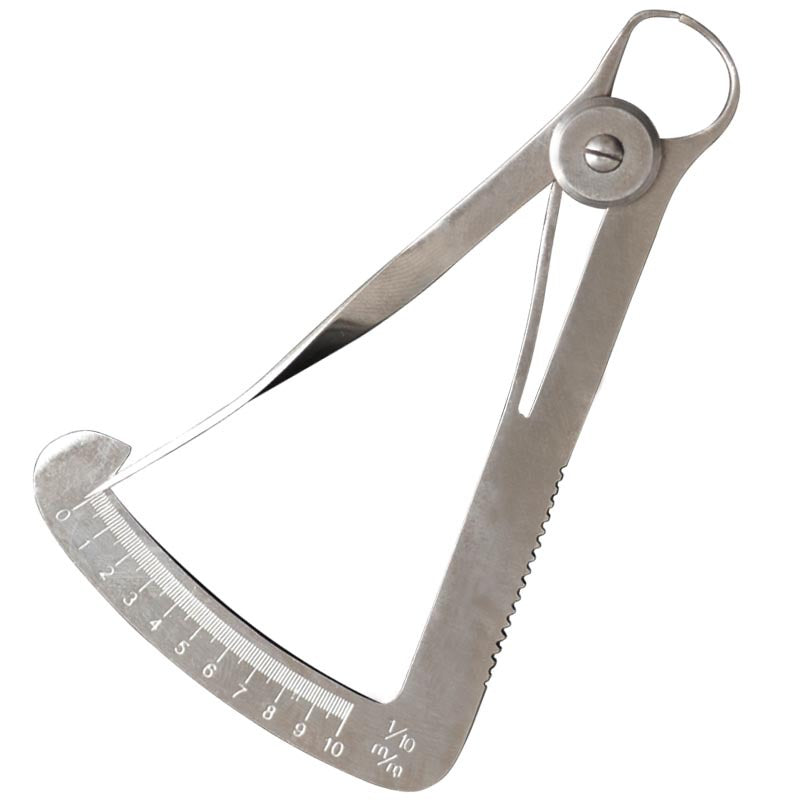 Stainless Steel Inner Caliper Jewelry & Dental Measuring Tool