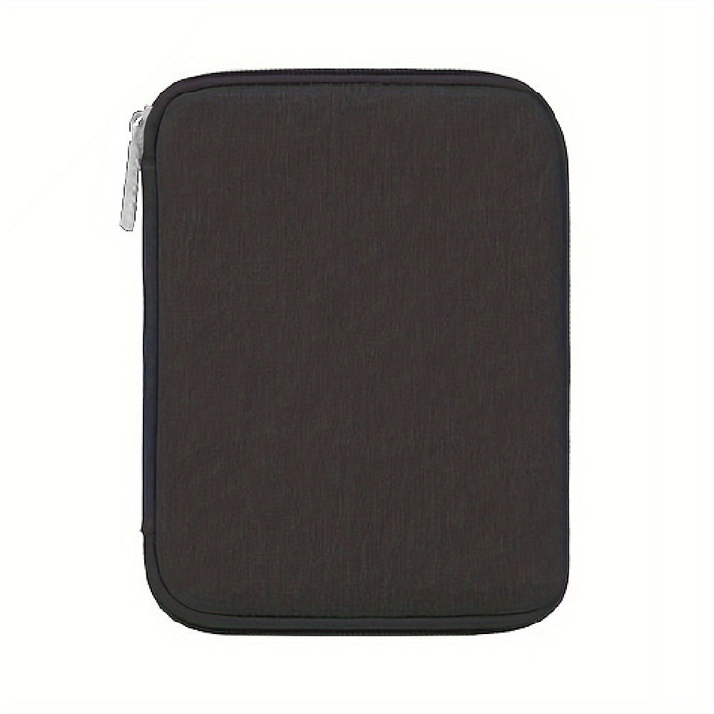 Versatile Data Cable Storage Bag Travel Zipper Electronic Accessories Bag