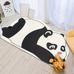 Soft Panda Area Rug for Bedroom Living Room Nursery Machine Washable
