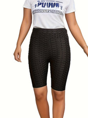 3Pcs Honeycomb Bermuda Sports Short Slim Fit Fitness Short Women's