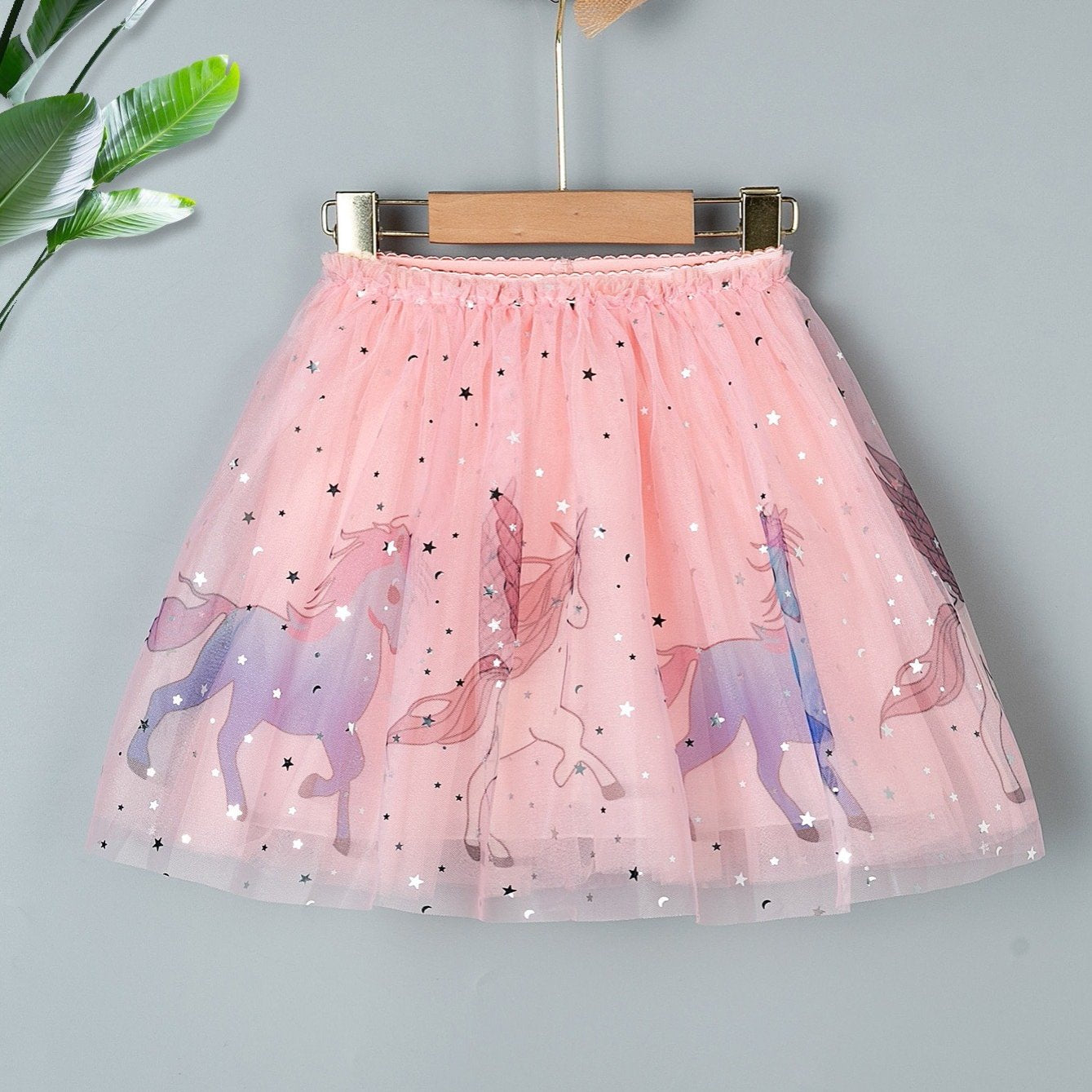 Toddler Girls Sequin Summer Skirt