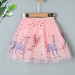 Toddler Girls Sequin Summer Skirt