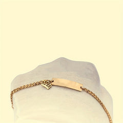 Stainless Steel Laser DIY Letter Bracelet for Boys and Girls