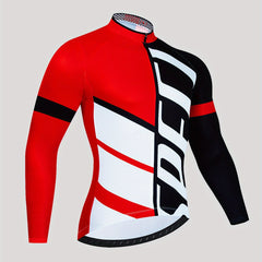 Men's Block Long Sleeve Motorcycle T-Shirt Quick Drying Breathable