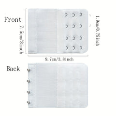2 Pcs Elastic Bra Extenders Adjustable Band Women's Lingerie