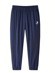 Boys Elastic Waist Ice Silk Quick Drying Pants