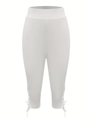 Skinny Capris Leggings Casual Crop Leggings For Women