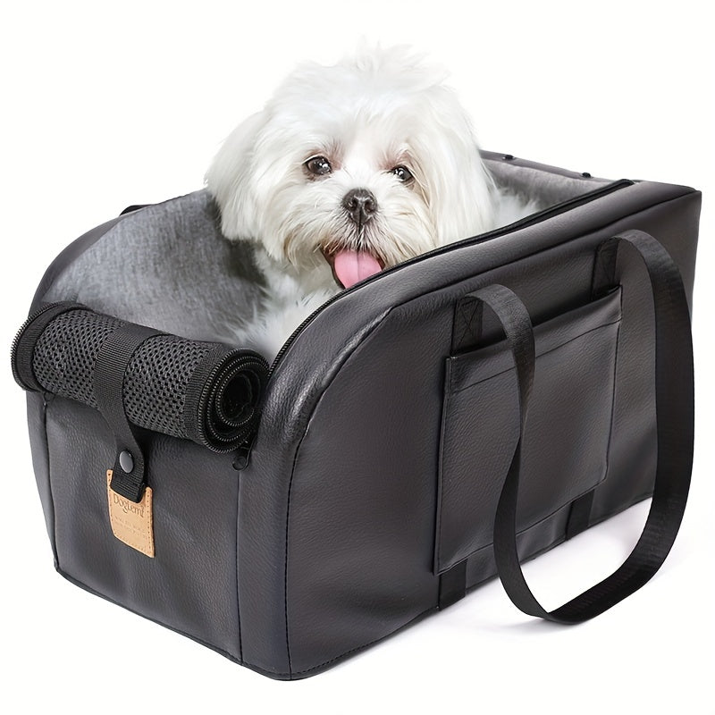 Dog Cat Booster Seat Portable Car Seat Travel Bed