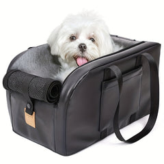 Dog Cat Booster Seat Portable Car Seat Travel Bed