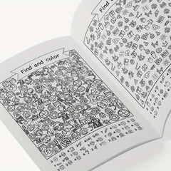 Interactive Hidden Items Book for Kids - Enhance Focus & Observation