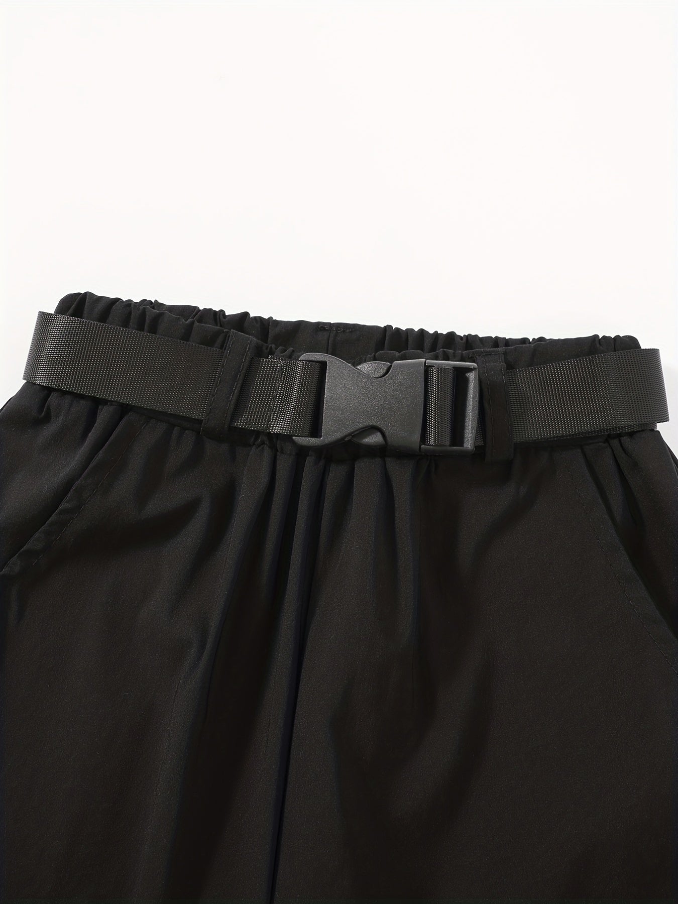 Girls Cargo Pants Casual Sweatpants With Belt Kids Spring Summer Clothes