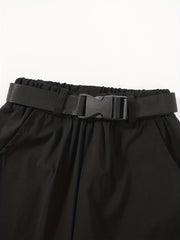 Girls Cargo Pants Casual Sweatpants With Belt Kids Spring Summer Clothes