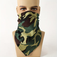 Men's Camo Square Scarf