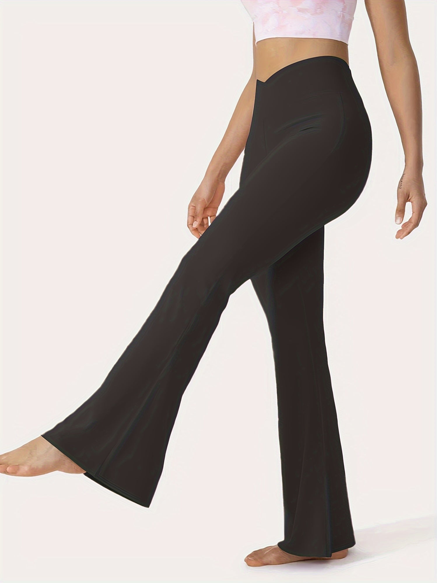 Flare Leggings Fitness Hip Lifting Bootcut Sports Pants