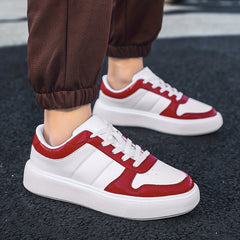 Men's Platform Skate Shoes Lace Up Breathable