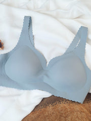Seamless Push Up Bra Solid Color