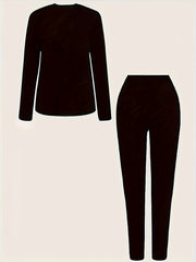 Corpse Print Tee & Legging Outfit Set