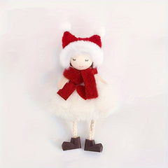 Christmas Tree Hanging Ornaments Snowman Santa Claus Figurine Doll