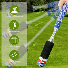 1 Pc Golf Swing Stick Training Aid with Sound Effect - Indoor