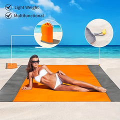 Waterproof Sandproof Mat 200x210cm Beach Mat For 5-8 Adults