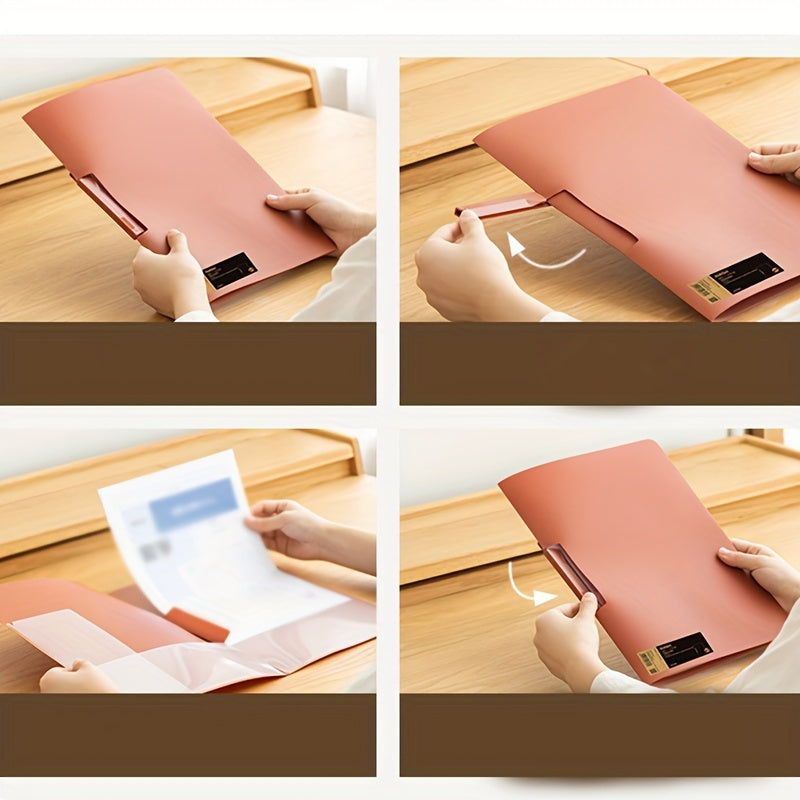Waterproof A4 Data Sorting Folder for School Office Home