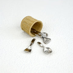 Mini Kitchenware 4Pc Set Dollhouse Ornament Doll House Accessories