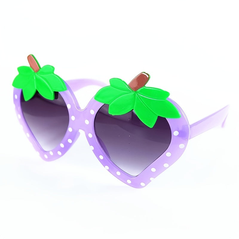 Girls Strawberry Sunglasses Summer Kids Accessories
