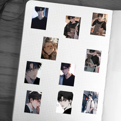 54pcs Handsome Character Stickers for Mobile Phone Case Luggage Notebook