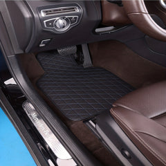 Waterproof PU Leather Car Foot Mats Car Carpets Car Interior Accessories