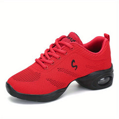 Women's Arch Support Jazz Dance Shoes Air Cushion Athletic Sneakers