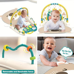 Baby Kick and Play Piano Mat with Sensory Toys
