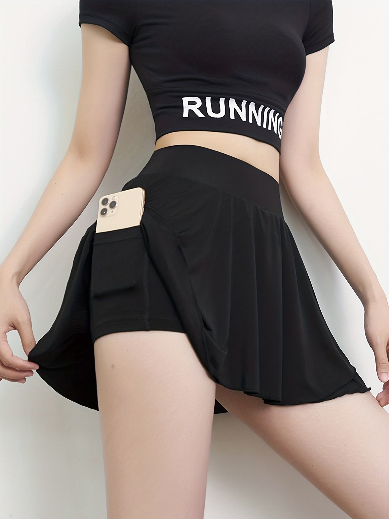 Women's 2 in 1 Quick Drying Outwear Sports Short Skirt