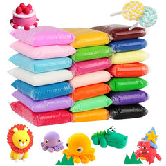 24 Colors Air Dry Clay with Tools for Crafts