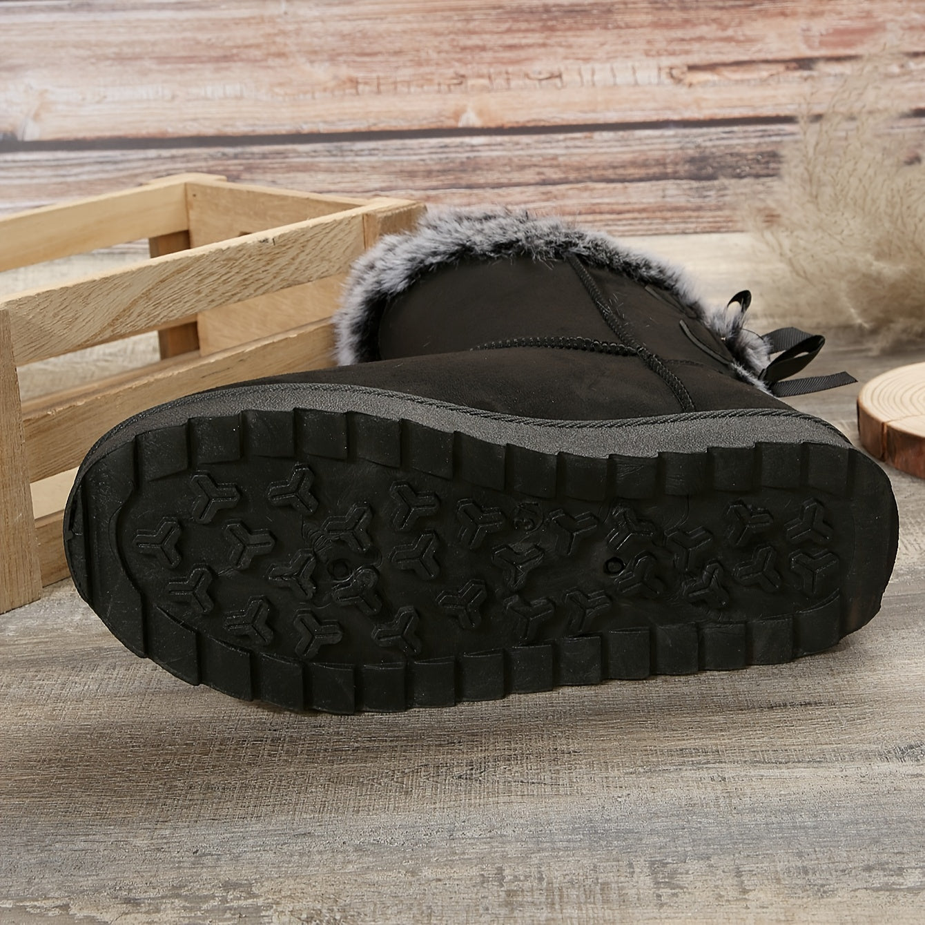 Women's Warm Snow Boots Thickened Medium Tube Comfortable Non Slip